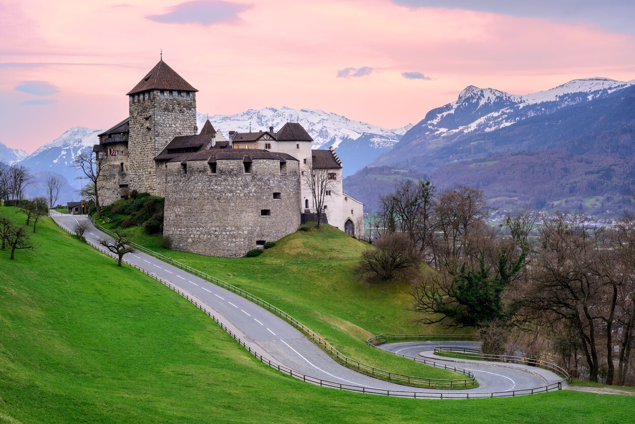 Castillo de Vaduz, residencia oficial del Príncipe de Liechtenstein
