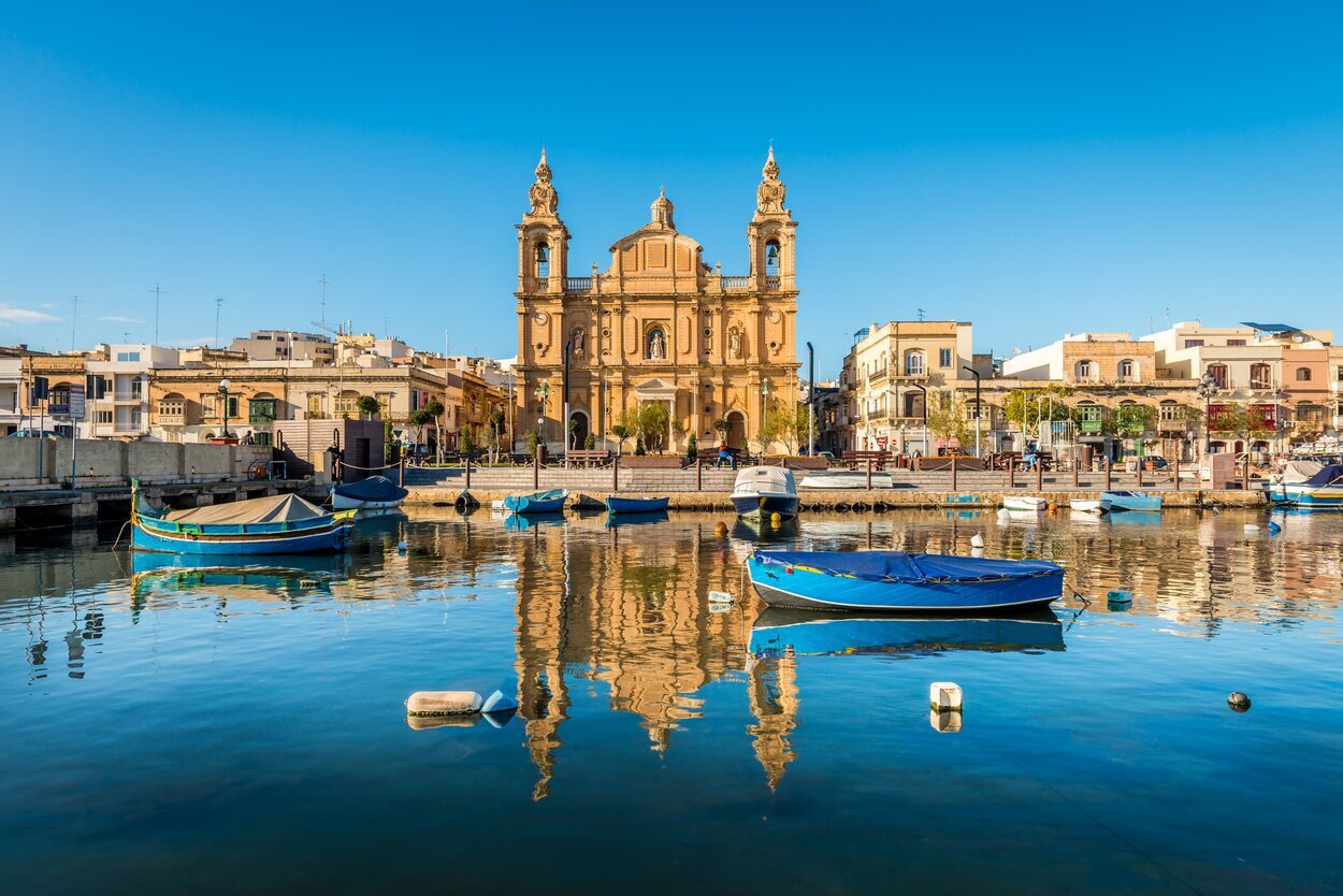 Iglesia de Sliema en Malta