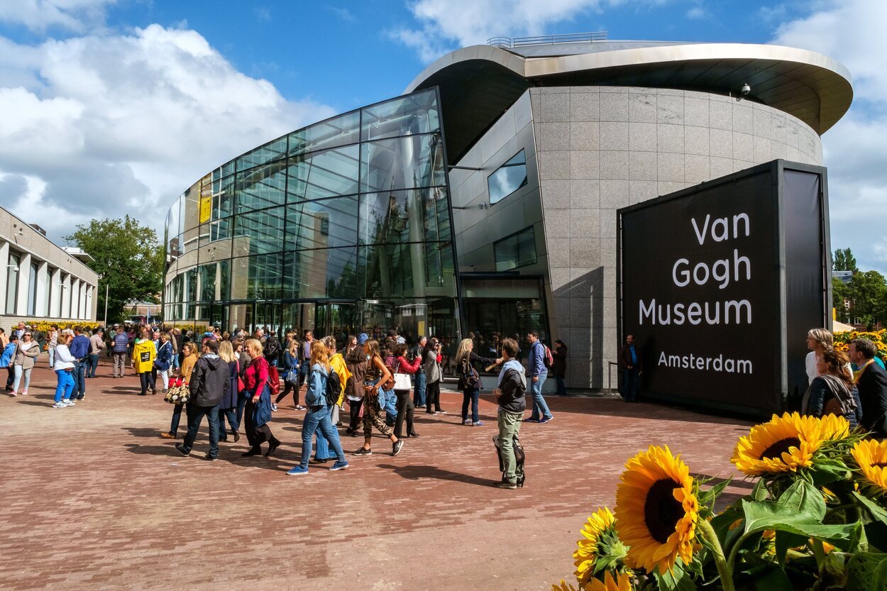 Museo Van Gogh situado en Ámsterdam