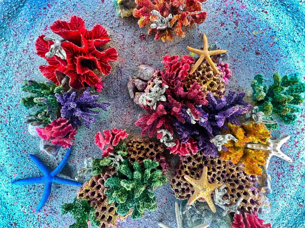 Corales artificiales en el Museo del Futuro de Dubai