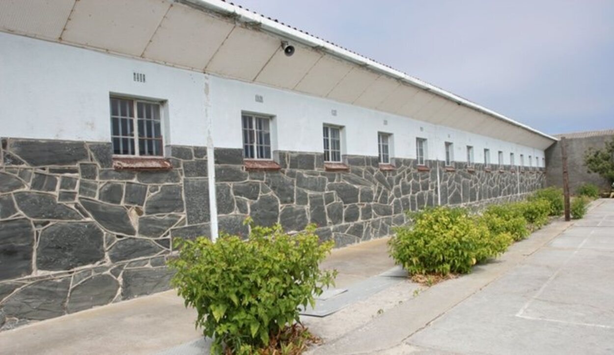 La prisión de Robben Island estaba dirigida por el Apartheid