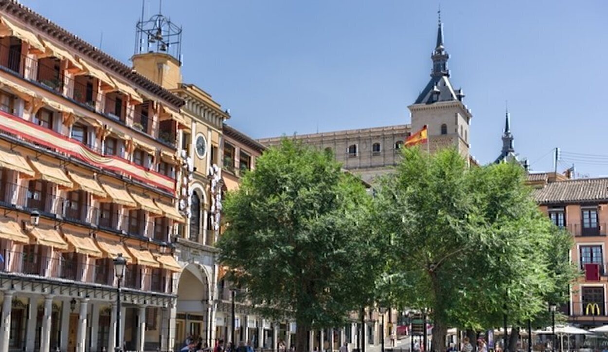 Porticadas de la Plaza de Zocodover de Toledo