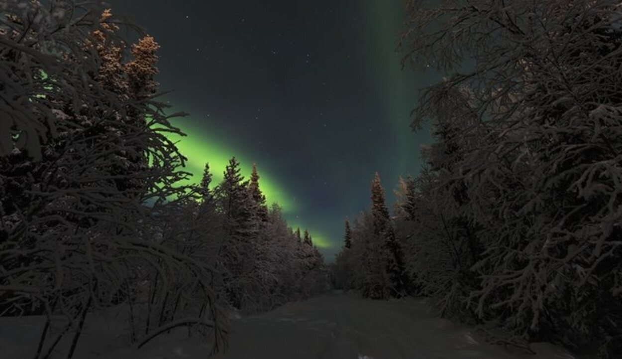 El bonito espectáculo de las auroras boreales