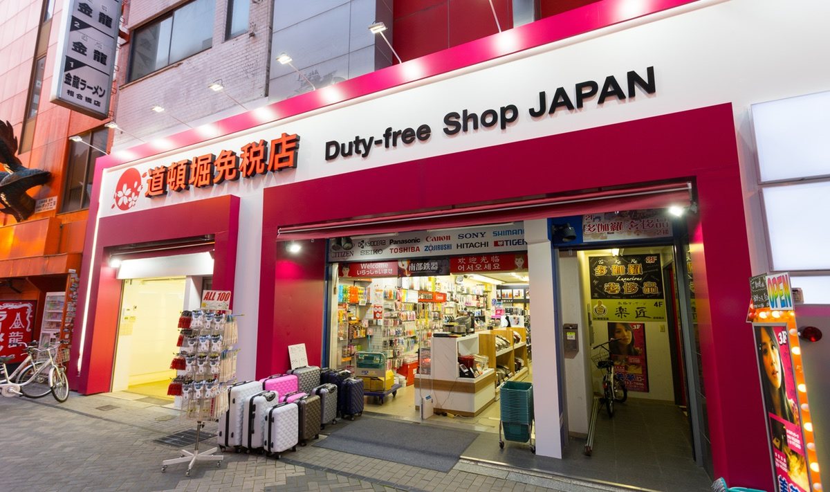 Las tiendas Tax Free son cada vez más frecuentes en Japón