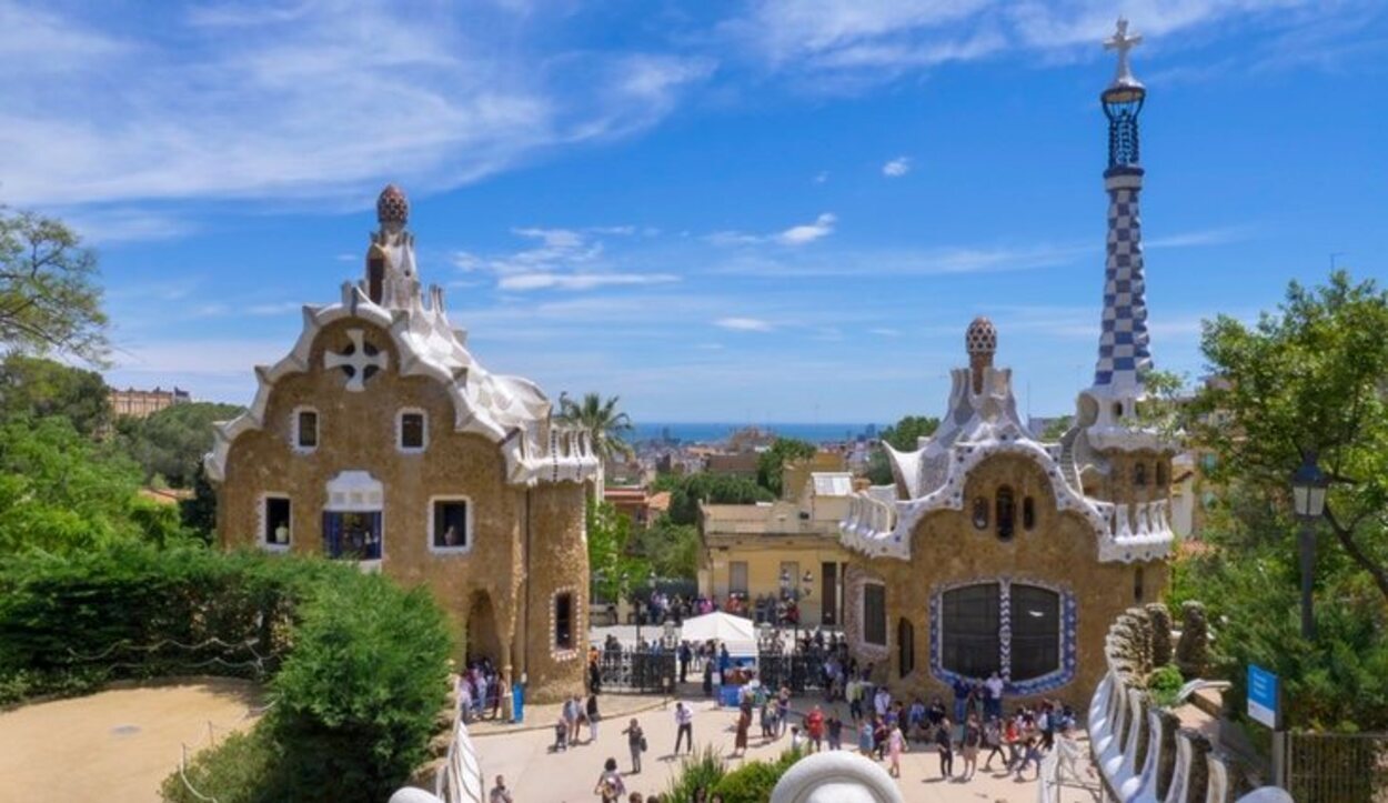 El Parc Güell es uno de los lugares más visitados de Barcelona