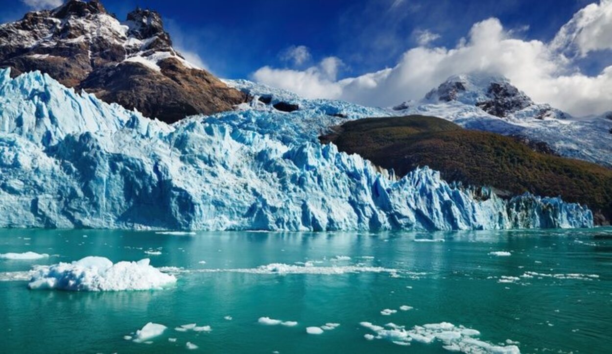 Este glaciar destaca porque es el único que no retrocede