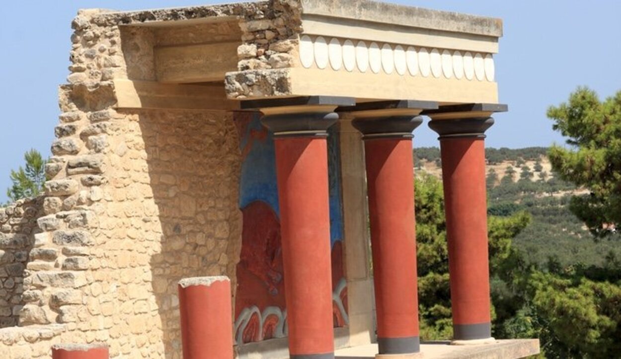 El palacio del Knossos es una parada obligatoria al llegar a Creta