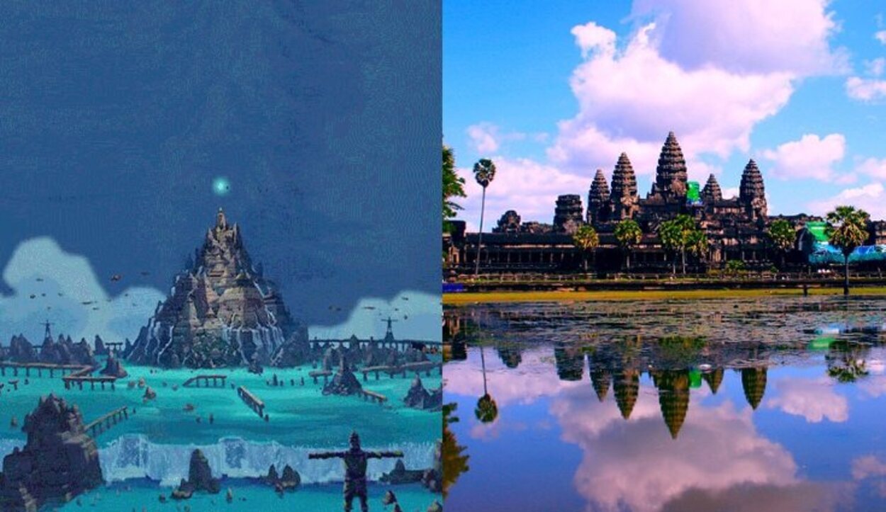 La legendaria ciudad Atlántica está inspirada en el tempo Angkor Wat