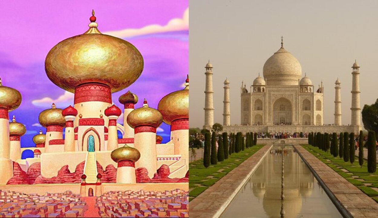 El Taj Mahal está localizado en La India