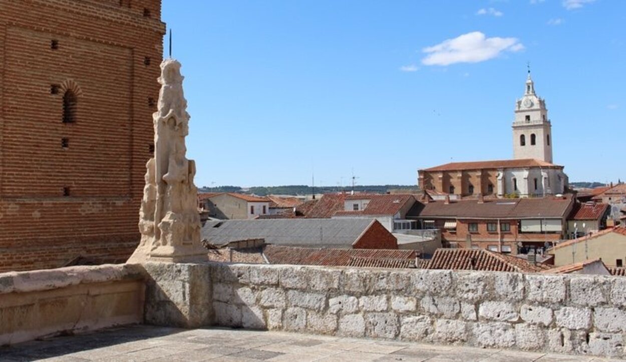 Las vistas de Tordesillas desde la iglesia de Santa María