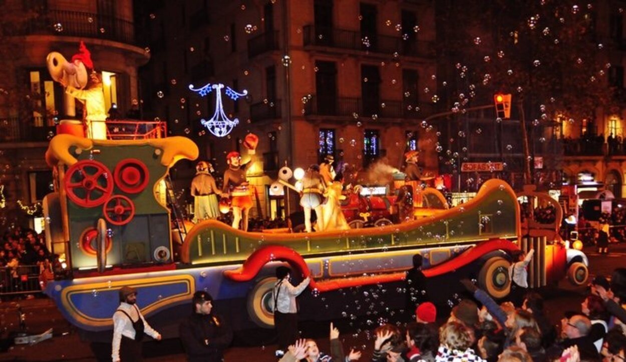 La cabalgata de Reyes es una tradición