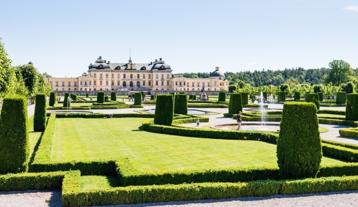 El Palacio de Drottningholm es la residencia de los Reyes de Suecia