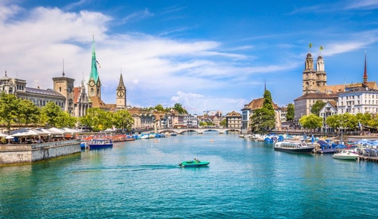 El centro histórico de Zürich