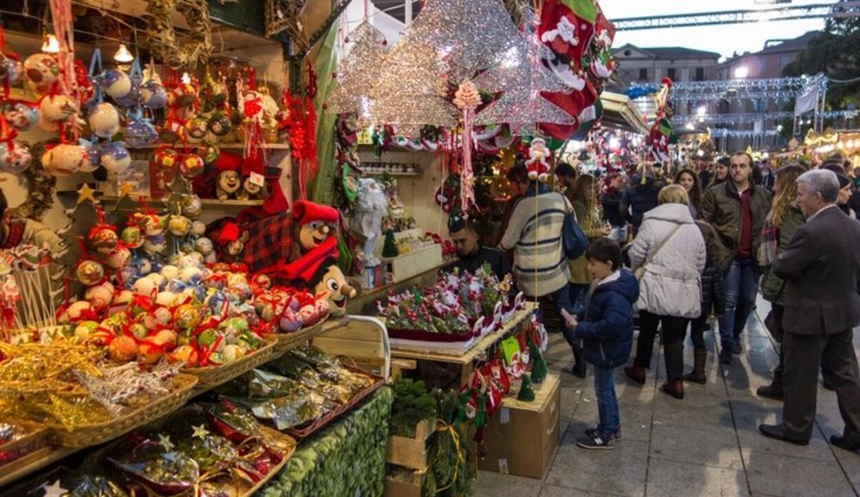 El mercadillo navideño por excelencia de la capital catalana