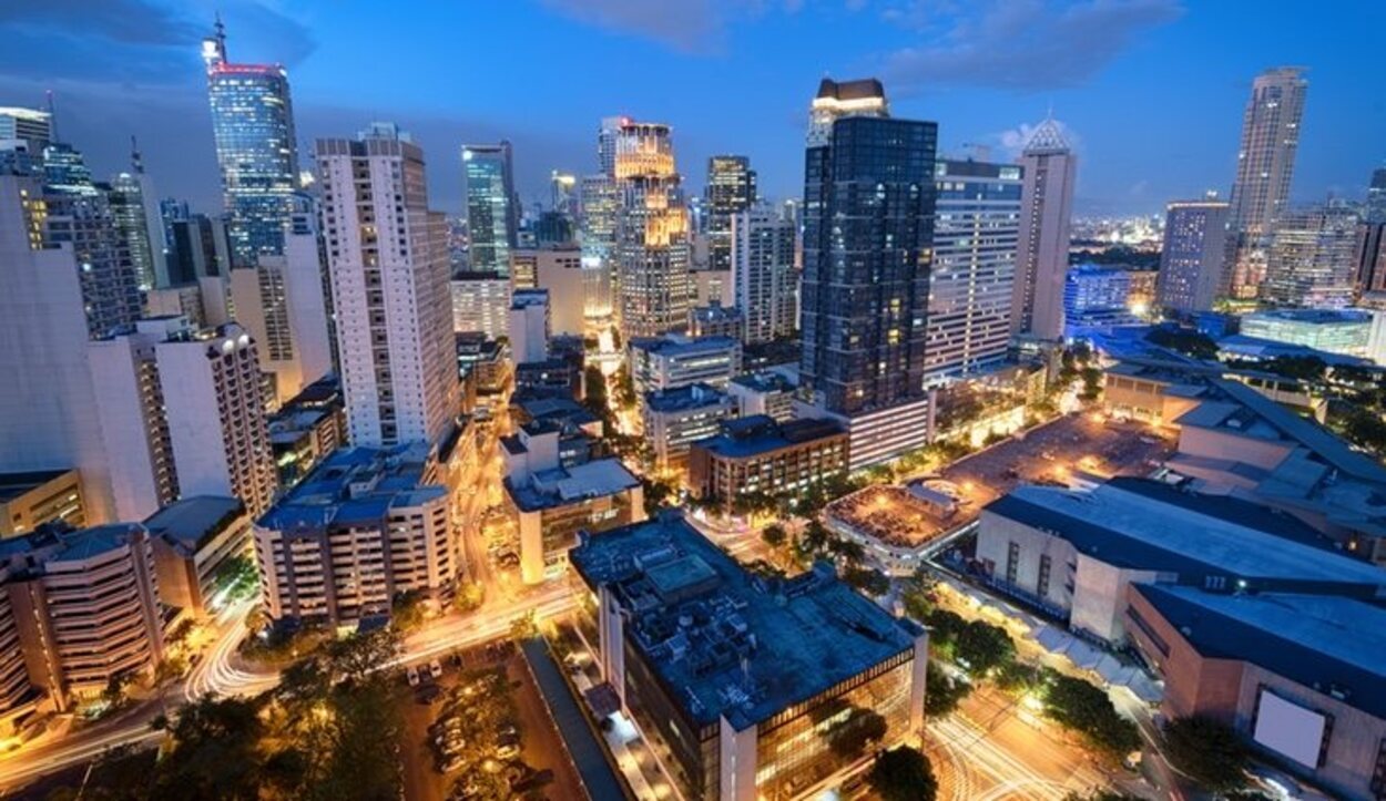 El Distrito financiero de Makati