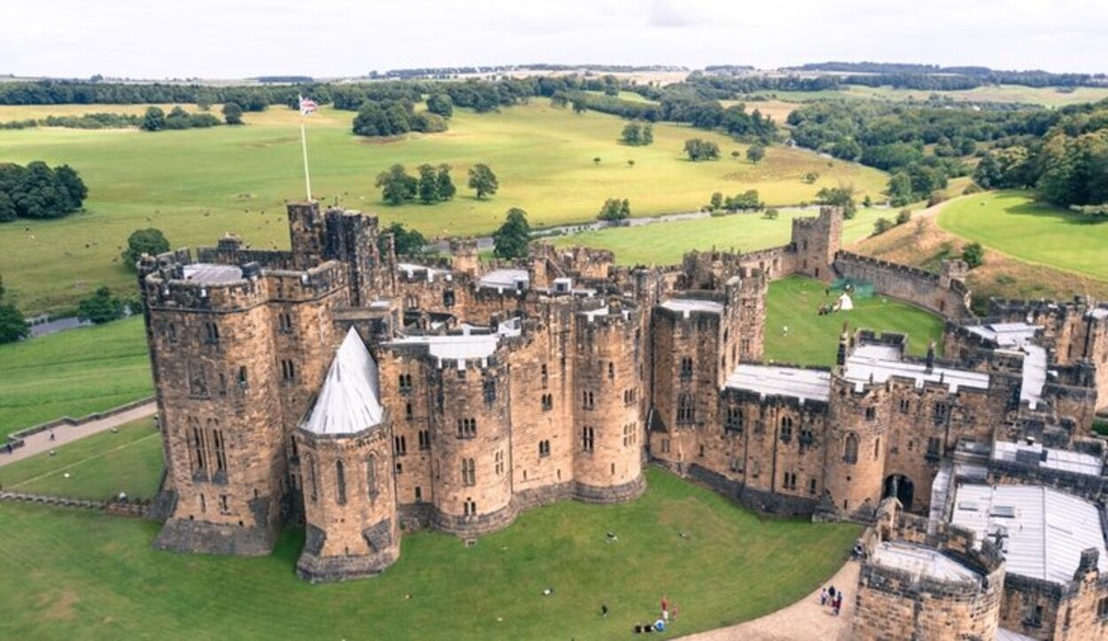 Este castillo es donde Harry Potter vuela por primera vez y captura la recordadora de Neville