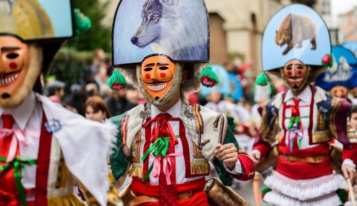 El carnaval de Galicia se celebra en diferentes pueblos
