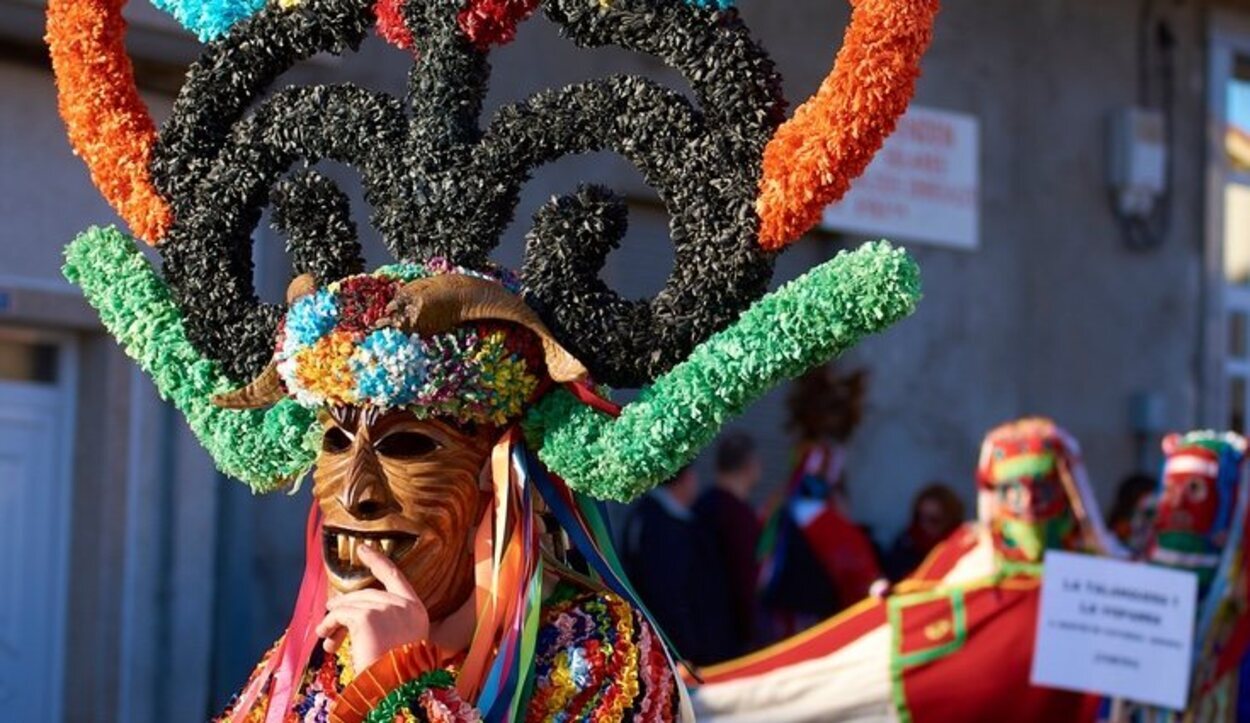 Los disfraces y las máscaras son realmente los protagonistas del carnaval en Galicia