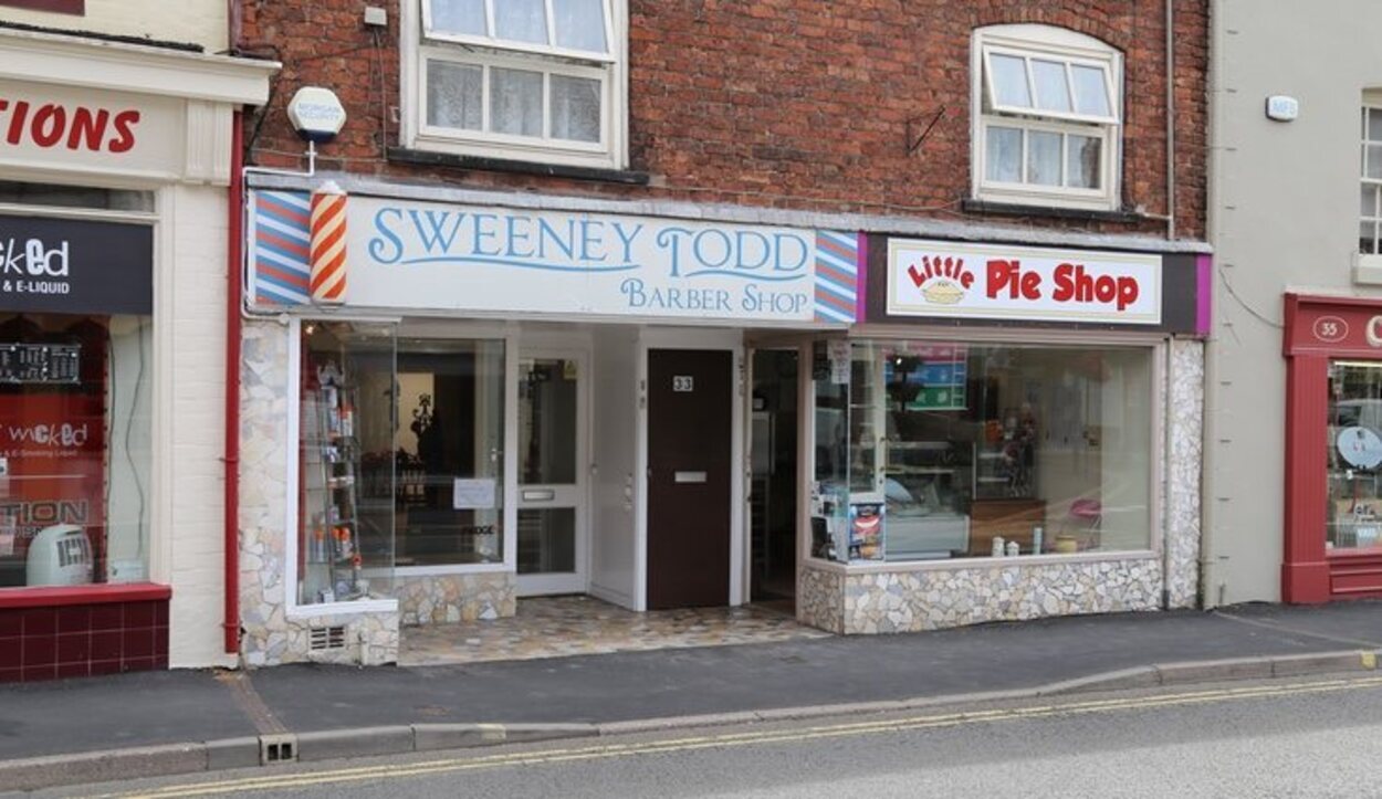 La tienda de Sweeney Todd, el famoso barbero asesino de Londres
