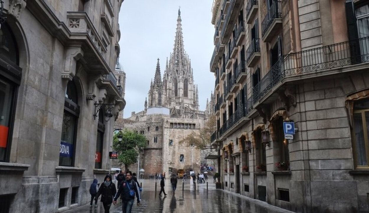 El mes de octubre es el más lluvioso de todos en Barcelona