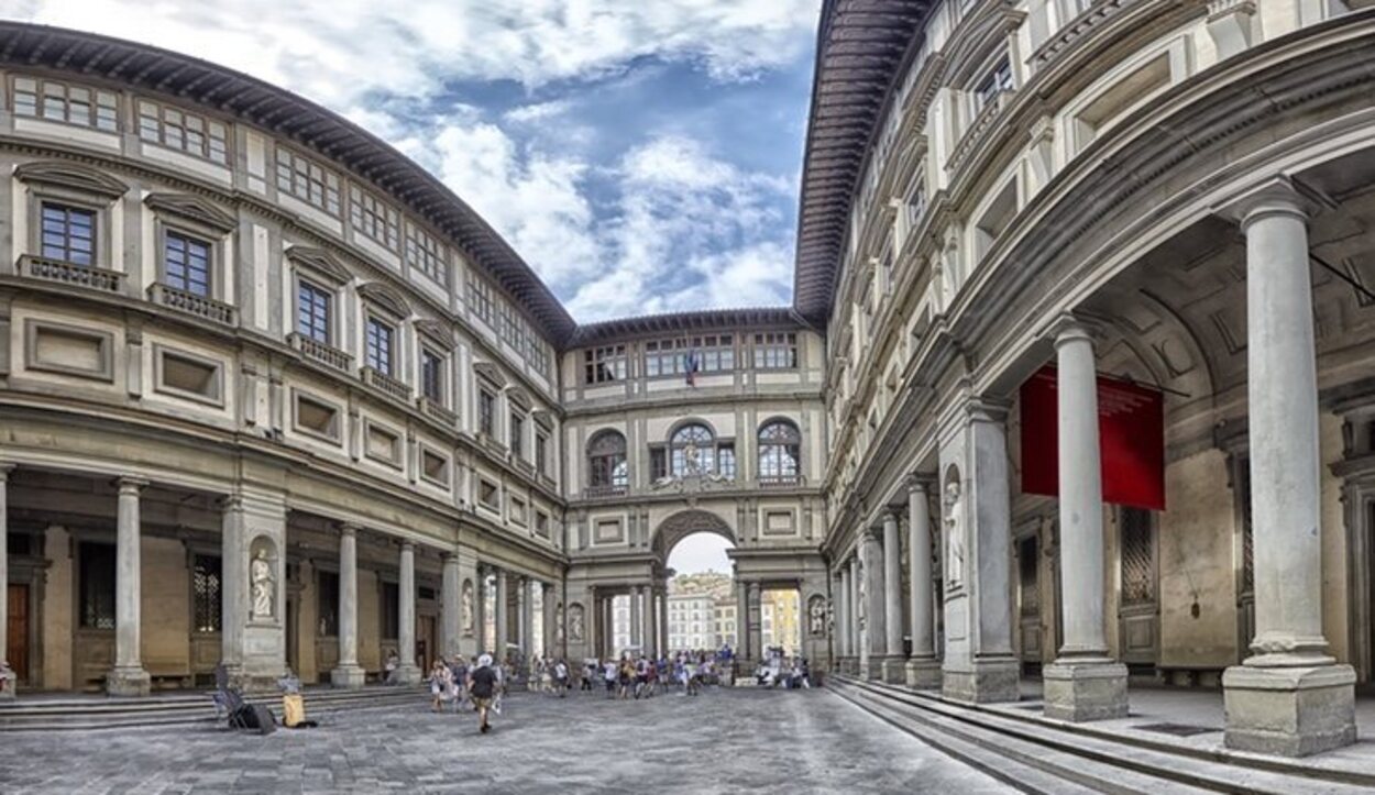 La Galería Uffizi está conformada por más de 80 salas