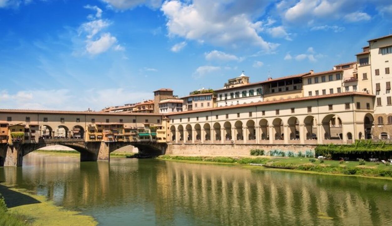 La Galería Uffizi se encuentra en el corazón de Florencia