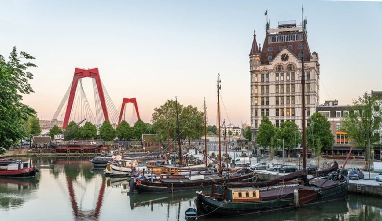  Rotterdam es la segunda ciudad más grande de Países Bajos