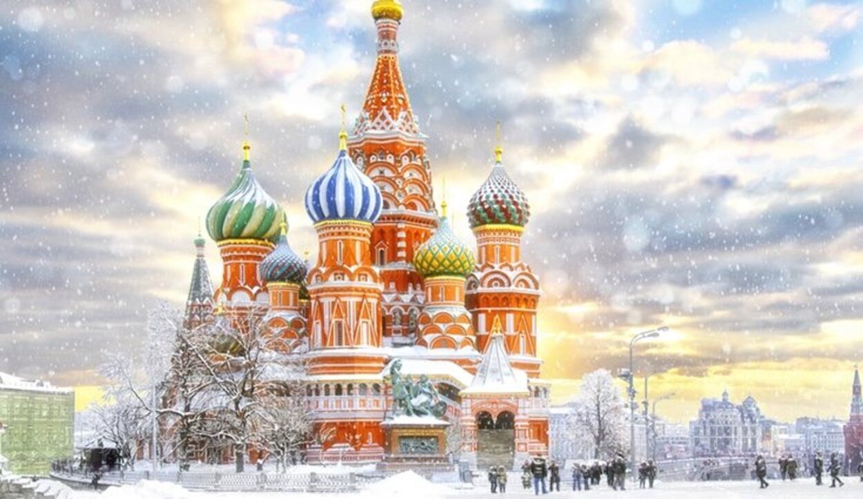 En los meses de invierno, Moscú tiene temperaturas muy bajas
