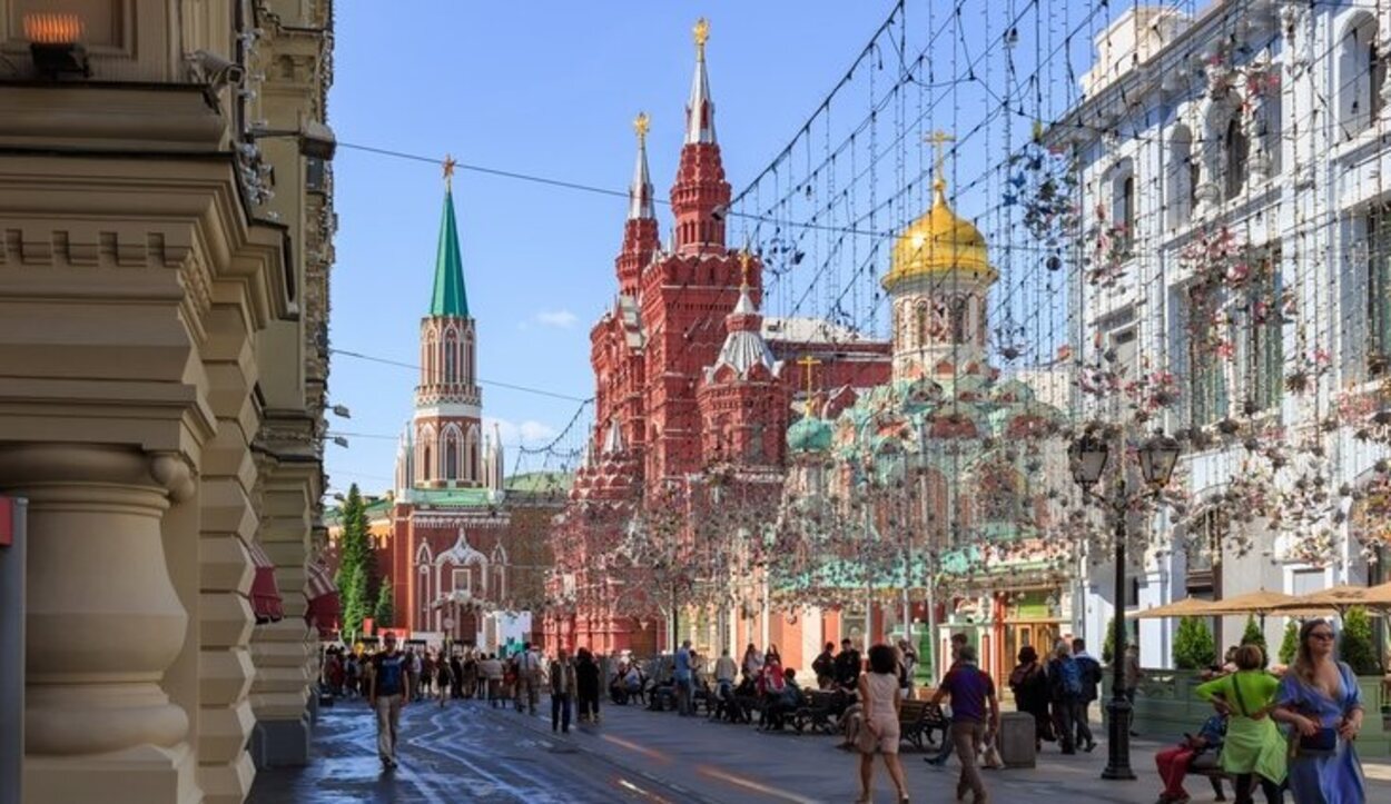 Los meses de verano son los más idóneos para visitar Moscú