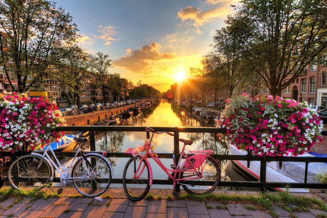 La capital de los Países Bajos es un lugar muy concurrido con 17 millones de turistas al año