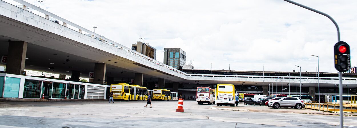 Uno de los métodos para moverse por Brasilia es a través del transporte público