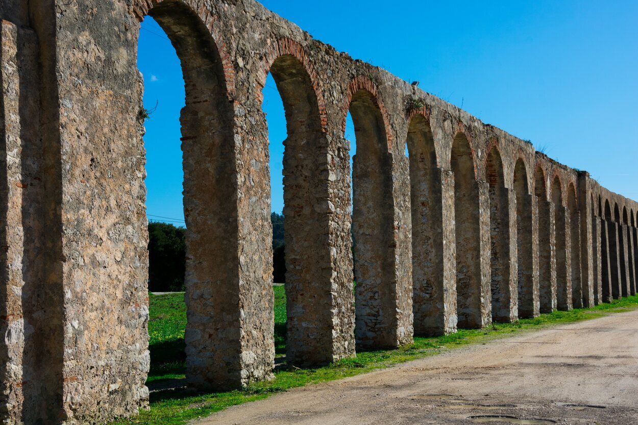El acueducto de Óbidos es del siglo XVI