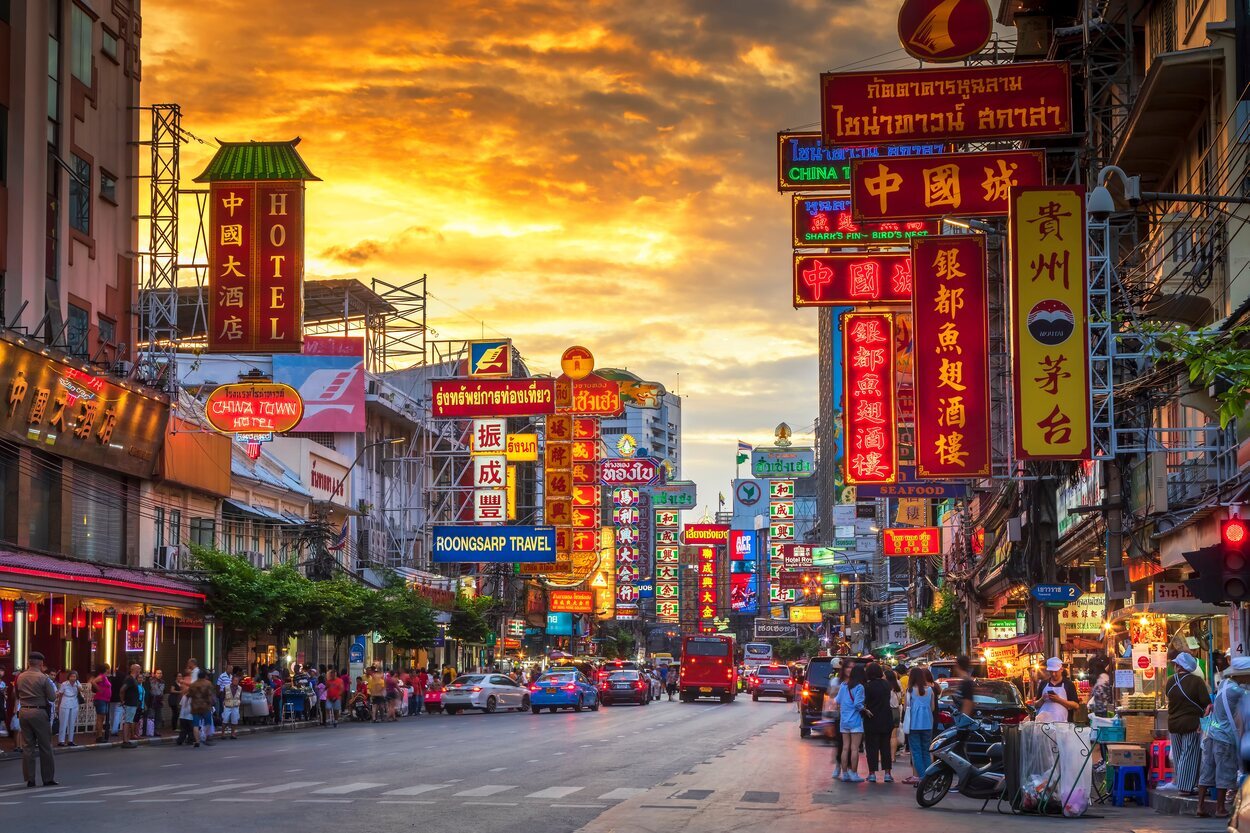 Chinatown es uno de los lugares perfectos para pasear