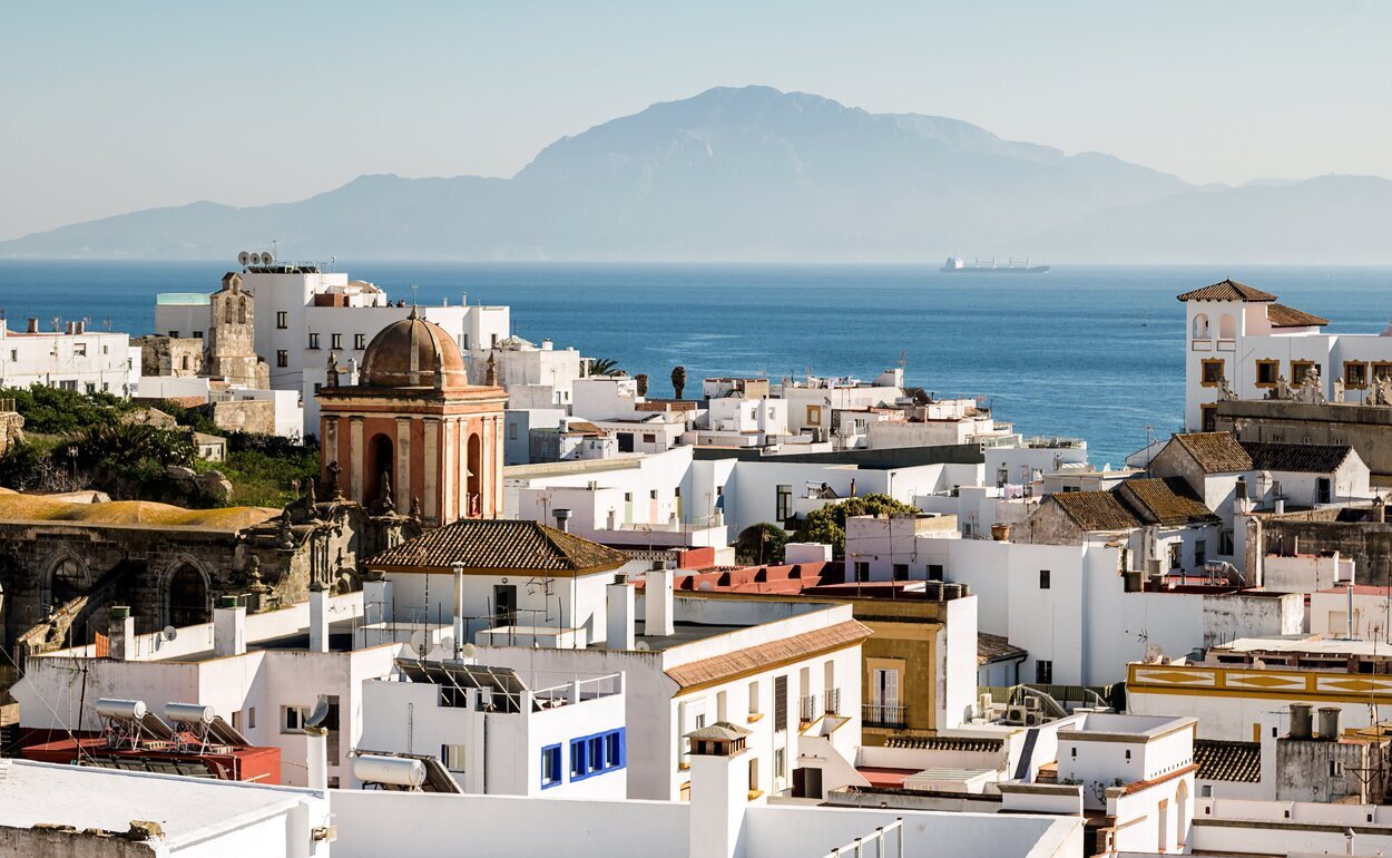 Tarifa es una bonita localidad con vistas al Estrecho de Gibraltar