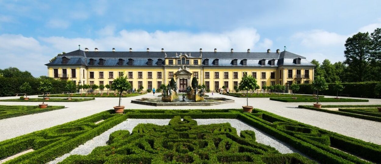 Jardines Reales de Herrenhausen, siendo el más impresionante el Gran Jardín