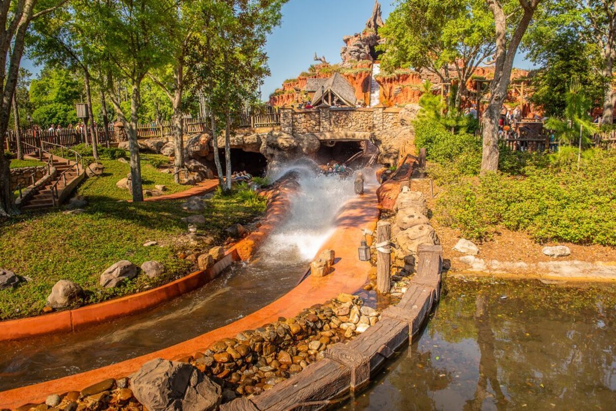 La atracción 'Splash Mountain' en Disney's Magic Kingdom