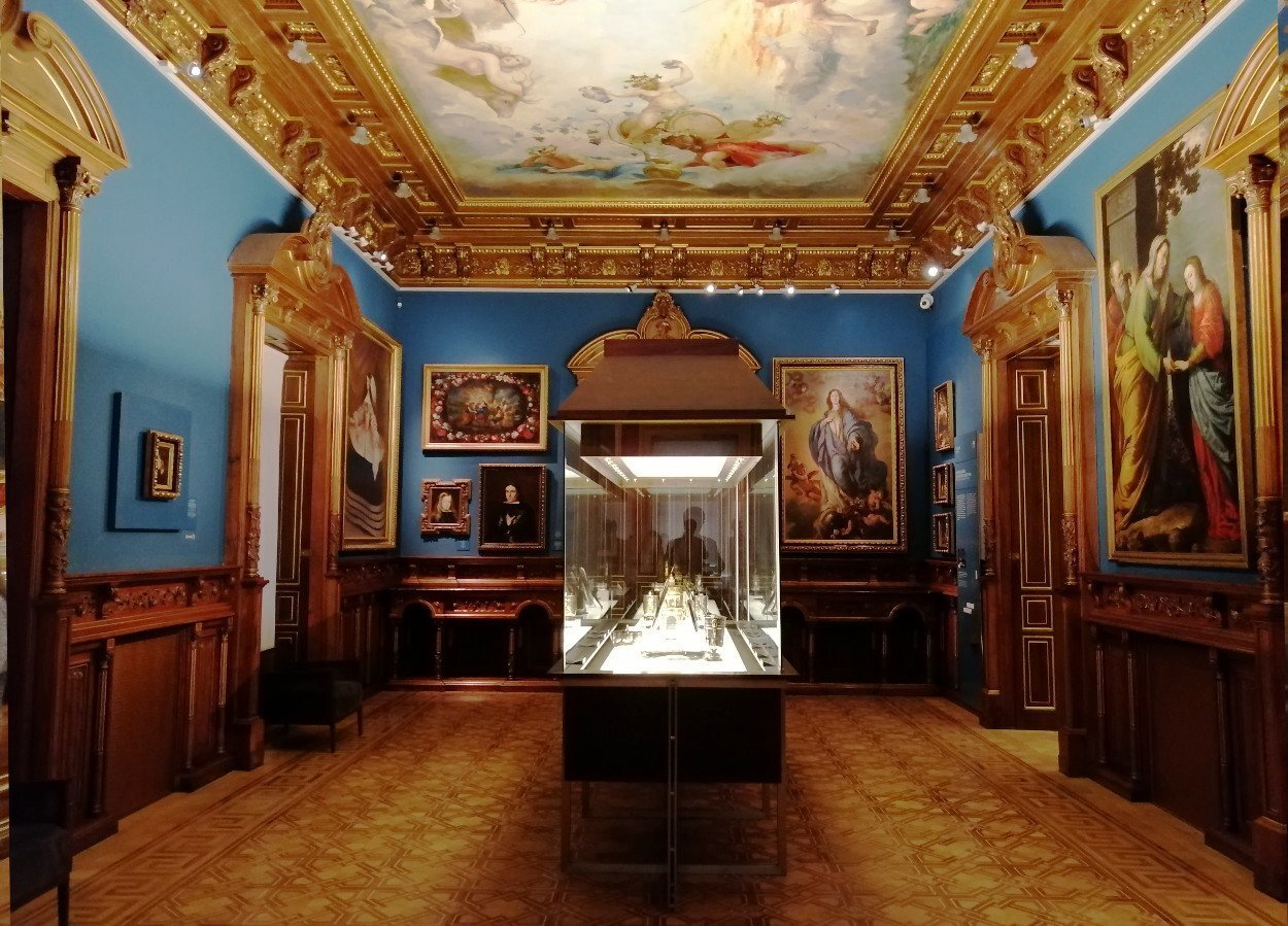 Interior del Museo Lázaro Galdiano