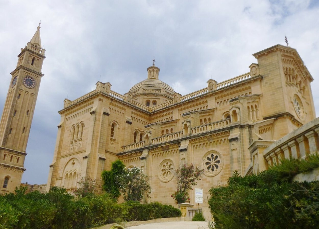 Ta'Pinu es el principal centro de peregrinación en Malta