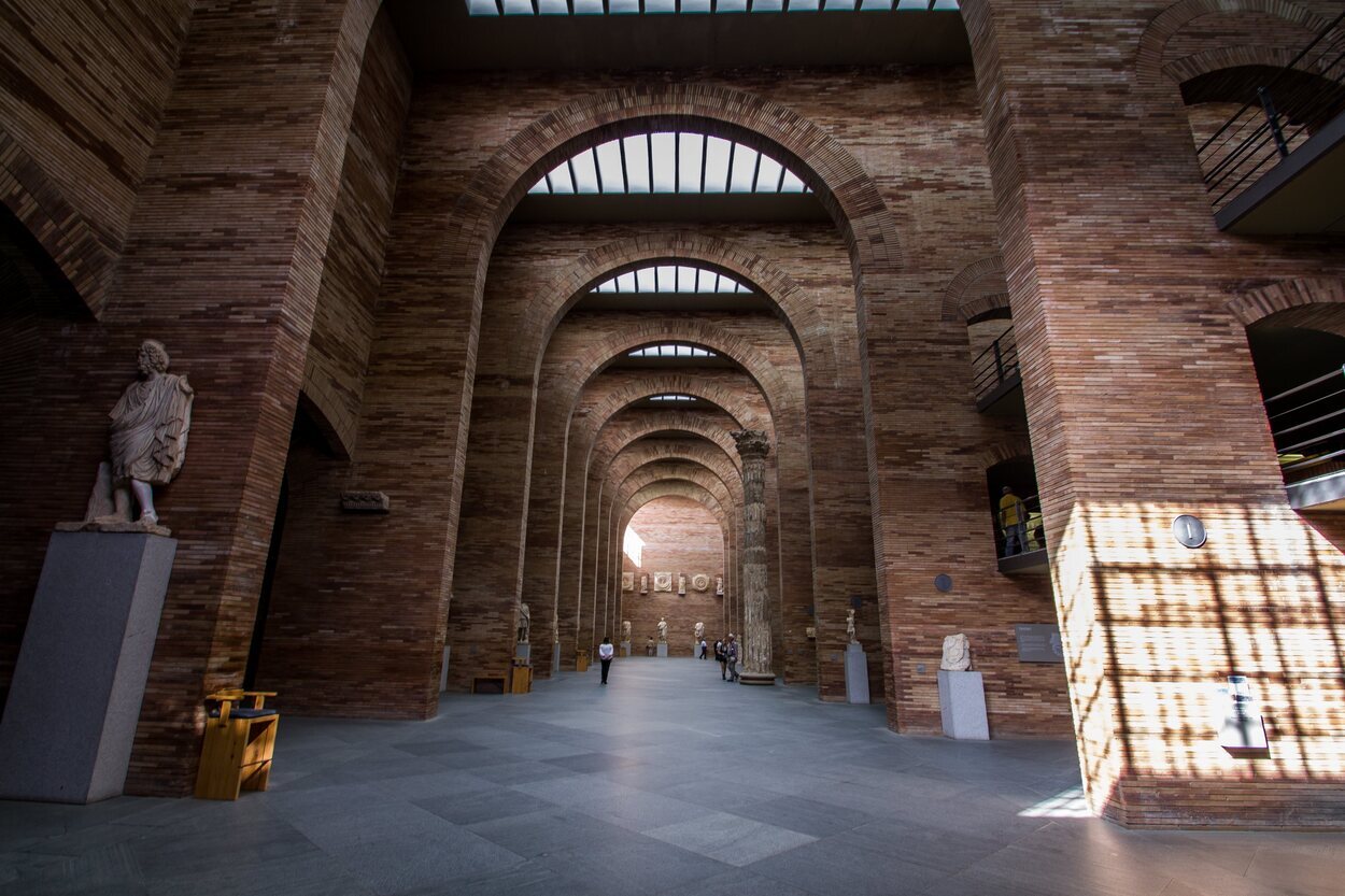 Salas del Museo Nacional de Arte Romano d Mérida
