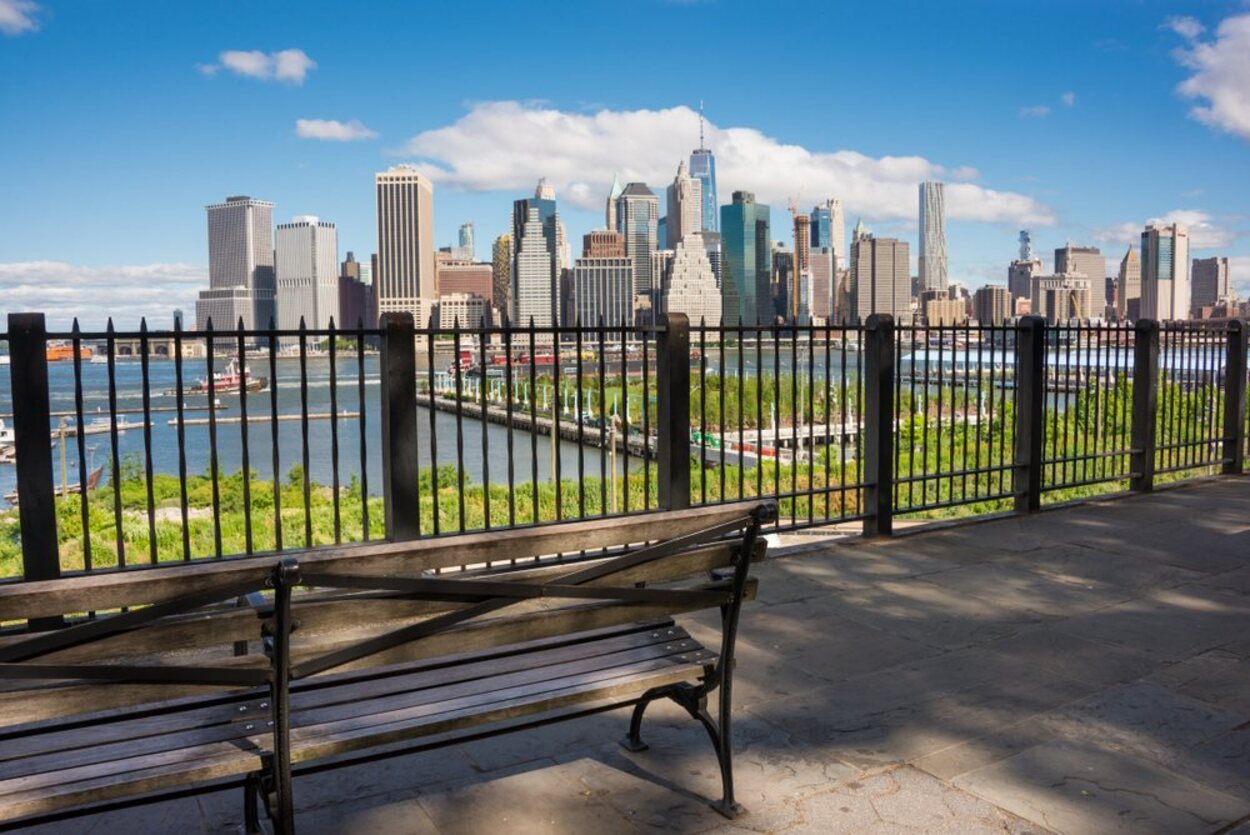 Desde Brooklyn Heights Promenade podrás encontrar unas preciosas vistas