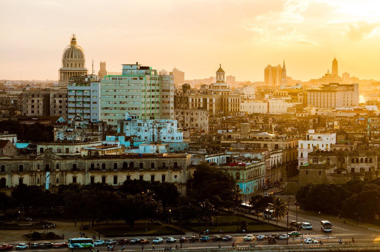 La Habana al atardecer
