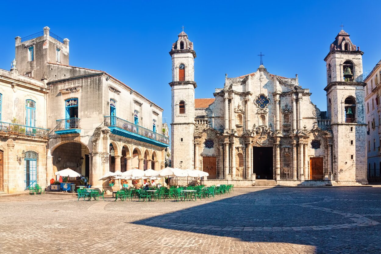 Plaza de la Catedral en La Habana