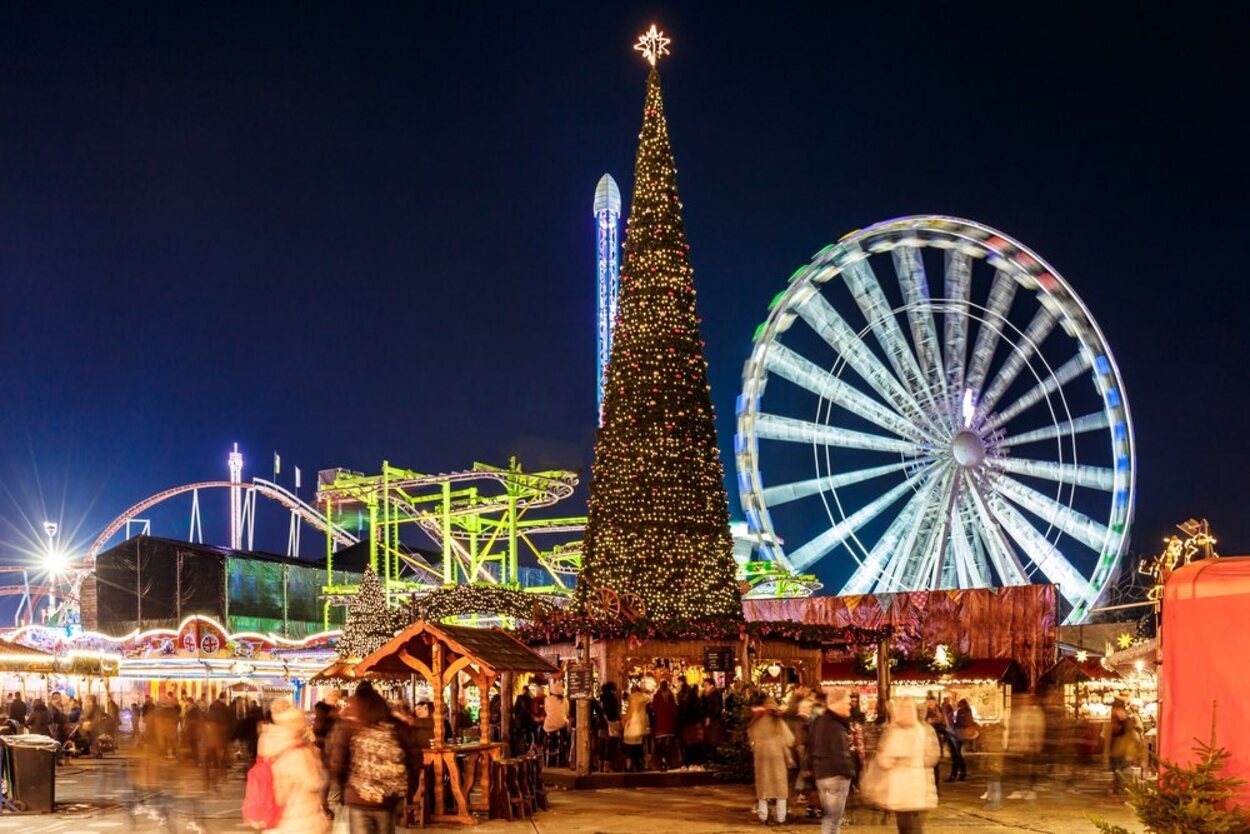 Winter in Wonderland tiene multitud de atracciones y espectáculos navideños
