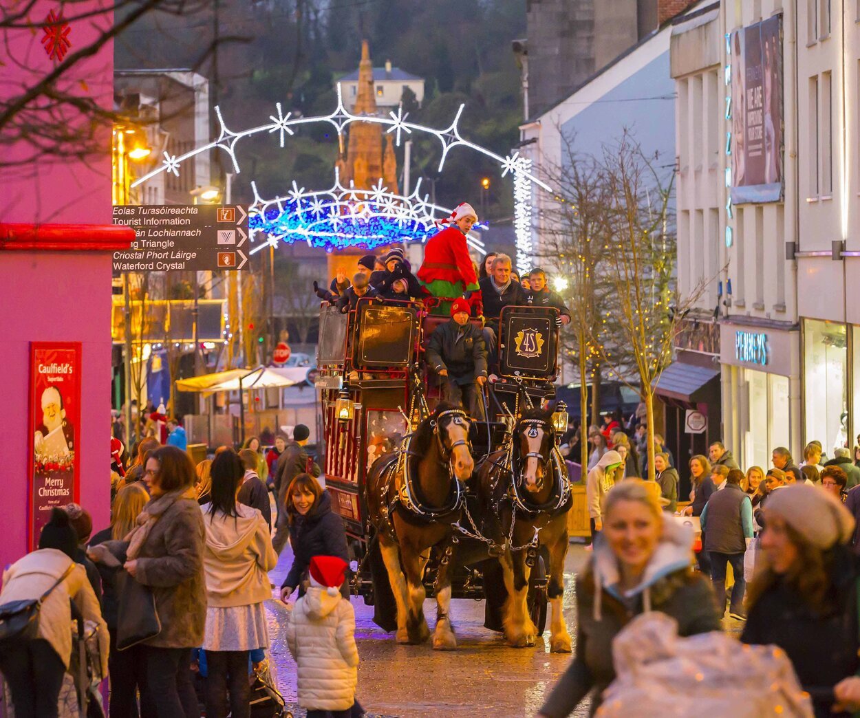 En Waterford se podrá pasear en un trineo tirado por caballos, entre otras actividades | Foto: Turismo Irlanda