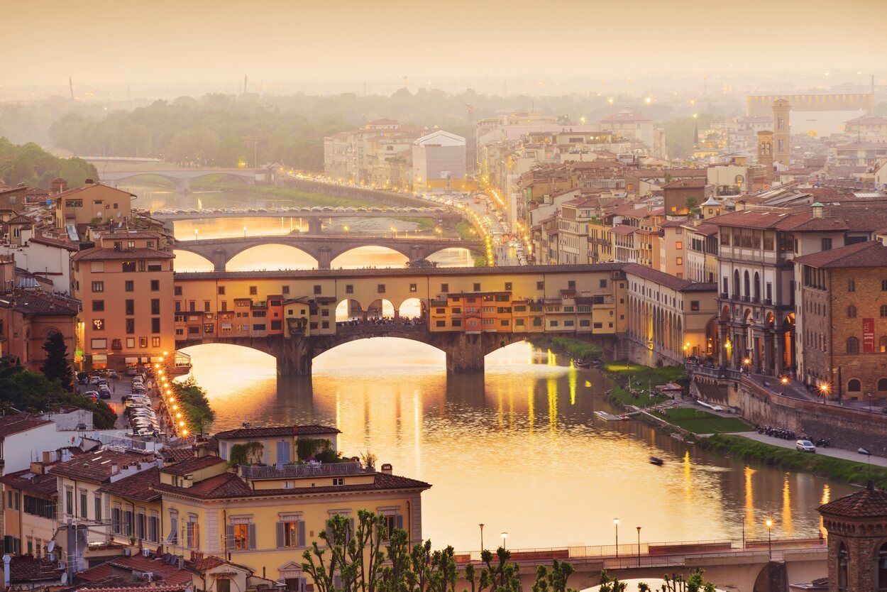 Compartir un taxi en Florencia con un grupo puede salirte rentable para llegar al centro