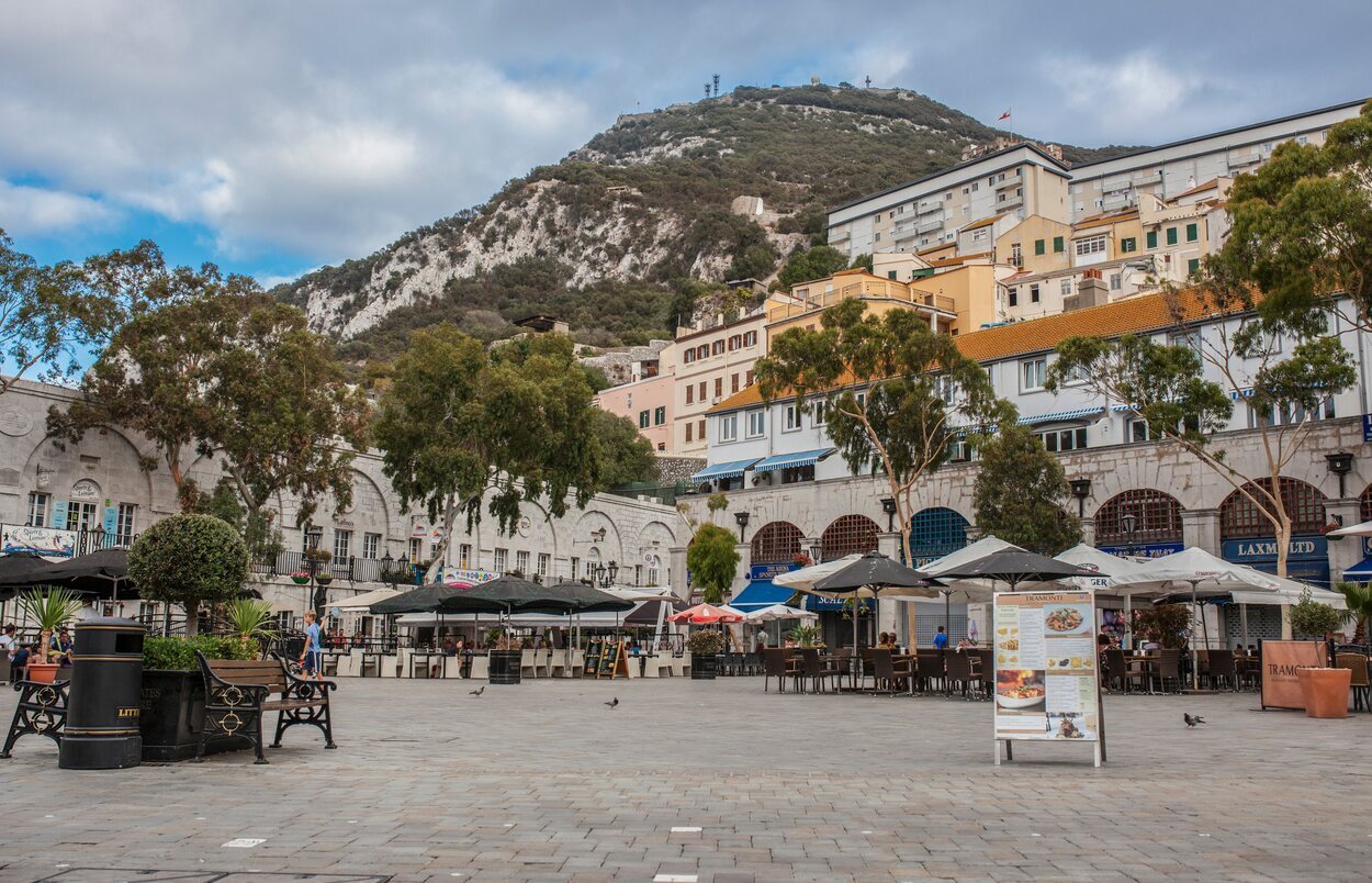 Plaza principal de Gibraltar