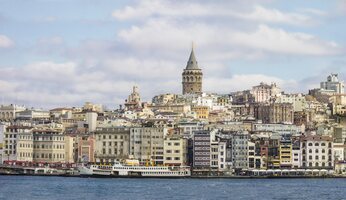 Vista de Estambul con la Torre de Gálata