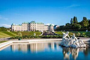 El Palacio Belvedere de Viena y sus jardines