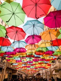 Los paraguas de la Rue Royal de París