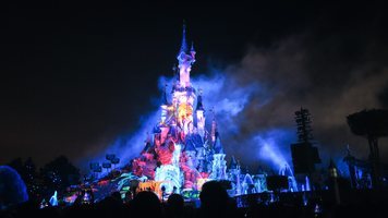 El castillo de Disneyland París